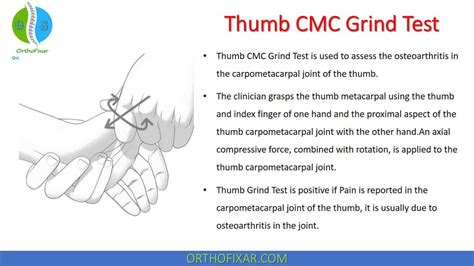 compression test cmc join|cmc arthritis after surgery.